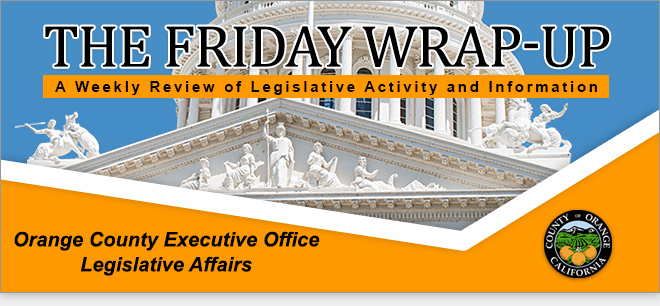 CEO/Office of Legislative Affairs - The Friday Wrap-Up